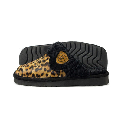Ariat Womens Jackie Square Toe Cheetah Slippers