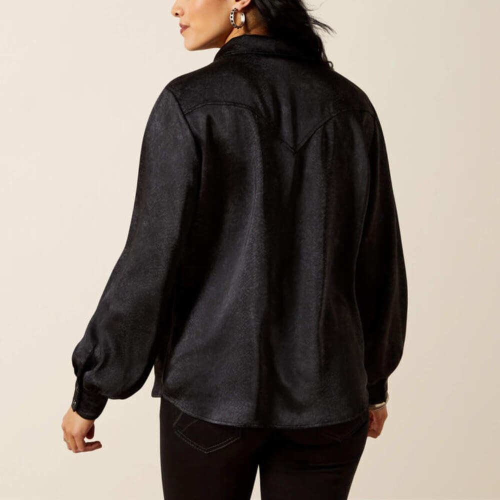 Ariat Womens Jolie Shirt Black - 10065941
