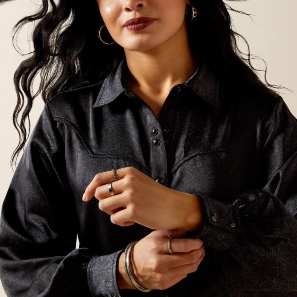 Ariat Womens Jolie Shirt Black - 10065941