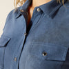 Ariat Womens Juniper Shirt Blouse Dark Denim