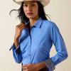 Ariat Womens Kirby Button Down Shirt Ultramarine - 10071419