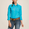 Ariat Womens Kirby Stretch Shirt Bluebird - 10022059