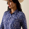 Ariat Womens Kirby Stretch Shirt Paisley Floral Print - 10073477