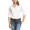 Ariat Womens Kirby Stretch Shirt White - 10022065