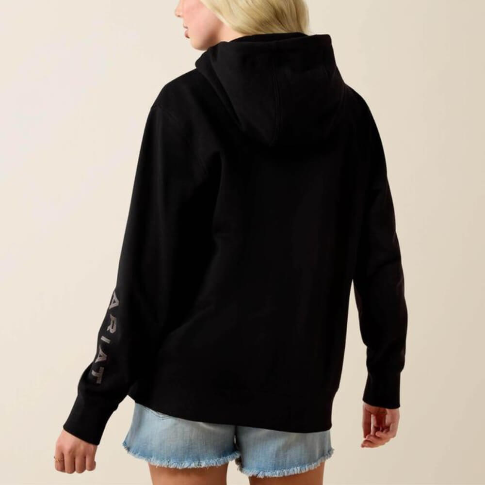 Ariat Womens Logo 2.0 Hoodie Black - 10063145