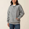 Ariat Womens Logo 2.0 Hoodie Heather Grey - 10063146