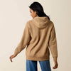 Ariat Womens Logo 2.0 Hoodie Khaki Heather - 10080603