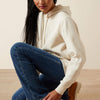 Ariat Womens Logo 2.0 Hoodie Oatmeal Heather - 10062270