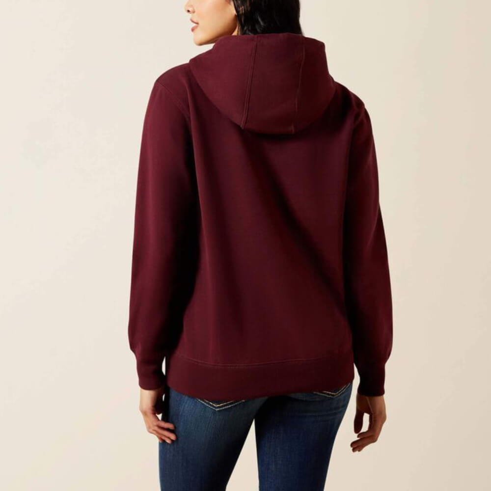 Ariat Womens Logo 2.0 Hoodie Port Royale - 10065827