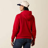 Ariat Womens Logo 2.0 Hoodie Savvy Red - 10080645