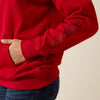Ariat Womens Logo 2.0 Hoodie Savvy Red - 10080645