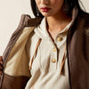 Ariat Womens Logo Softshell Faux Leather Jacket