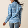 Ariat Womens Logo Softshell Jacket Ashleigh blue southwest geo - 10071204