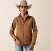 Ariat Womens Logo Softshell Jacket Dachshund Heather - 10079891
