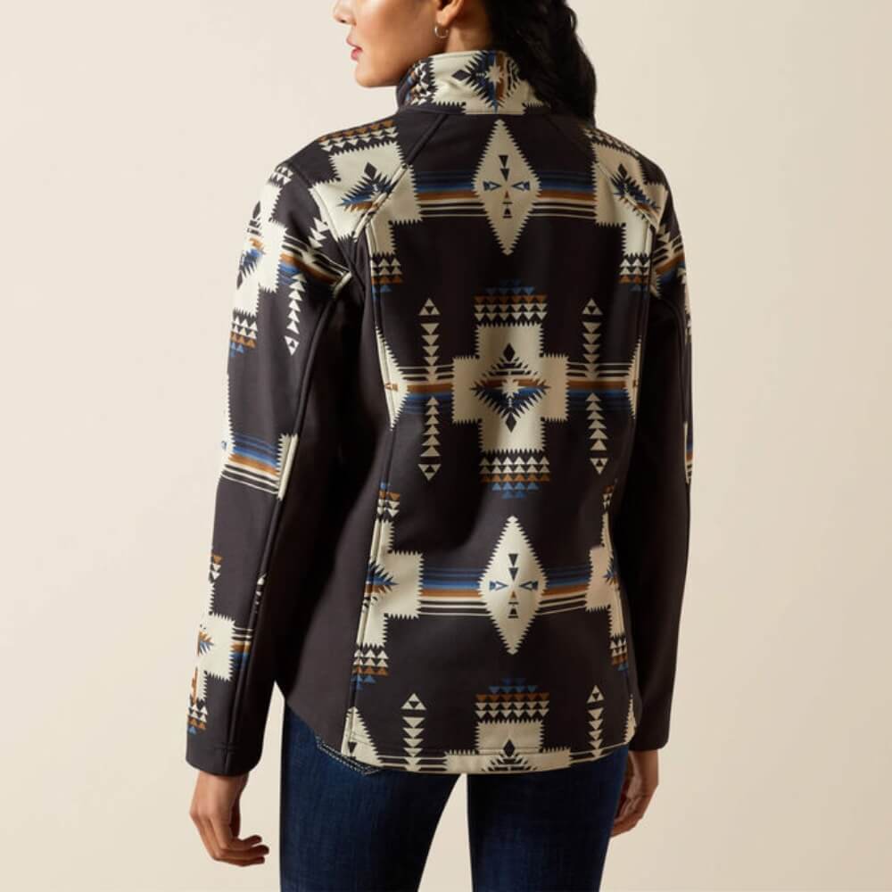 Ariat Womens Logo Softshell Print Jacket