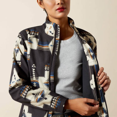 Ariat Womens Logo Softshell Print Jacket
