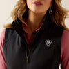Ariat Womens Logo Softshell Vest Black - 10062786