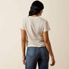 Ariat Womens Long Live Rodeo T-Shirt Natural - 10078383