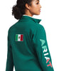 Ariat Womens Mexico Classic Team Softshell Verde Jacket