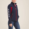 Ariat Womens New Team Navy Softshell Jacket 