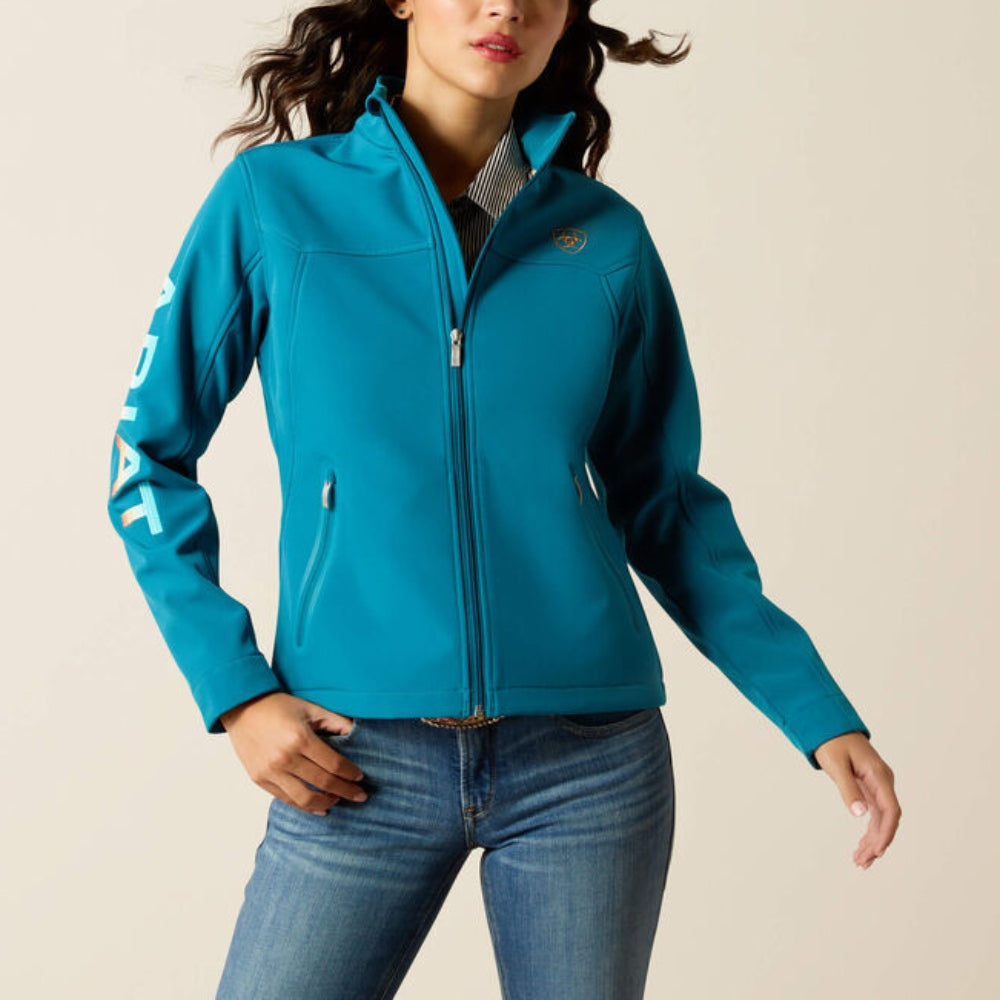 Ariat Womens New Team Ocean Depths Softshell Jacket