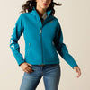 Ariat Womens New Team Ocean Depths Softshell Jacket