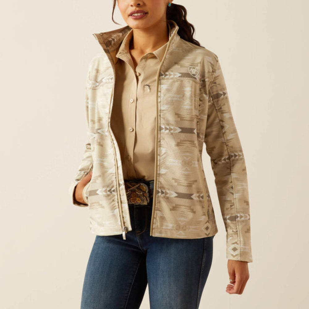 Ariat Womens New Team Softshell Print Jacket