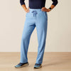 Ariat Womens Nightingale Utility Stretch Scrub Pant Light Blue Heather - 10039951