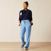 Ariat Womens Nightingale Utility Stretch Scrub Pant Light Blue Heather - 10039951