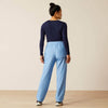Ariat Womens Nightingale Utility Stretch Scrub Pant Light Blue Heather - 10039951