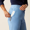 Ariat Womens Nightingale Utility Stretch Scrub Pant Light Blue Heather - 10039951