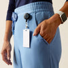 Ariat Womens Nightingale Utility Stretch Scrub Pant Light Blue Heather - 10039951