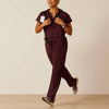 Ariat Womens Nightingale Utility Stretch Scrub Pant Winetasting - 10039952