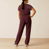 Ariat Womens Nightingale Utility Stretch Scrub Pant Winetasting - 10039952