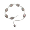 Ariat Womens Oval conchos Belt Pink - A1515830