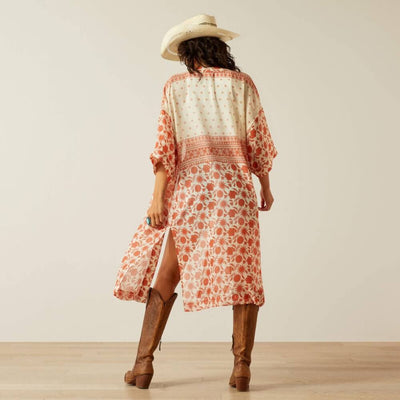 Ariat Womens Paige Duster Senora Border Print - 10060385