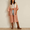 Ariat Womens Paige Duster Senora Border Print - 10060385
