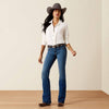 Ariat Womens Perfect Rise Revel Vilma Ultrastretch Jeans Oasis - 10077090