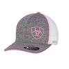 Ariat Womens Pink And Heather Grey Cap - 1504930