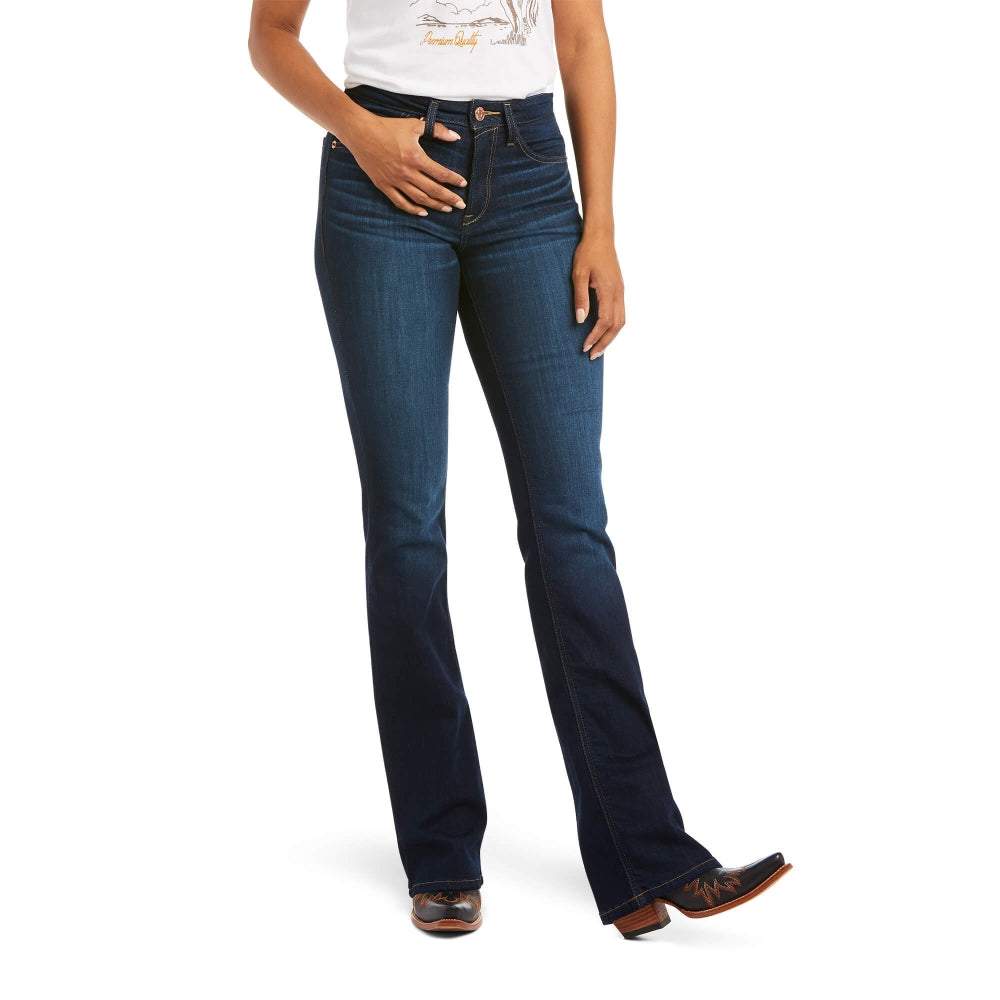 Ariat Womens R.E.A.L. High Rise Ballary Bootcut Jeans