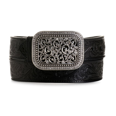 Ariat Womens Rhinestone Filigree Belt