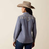Ariat Womens Riverstone Western Snap Shirt Lisbon Southwest - 10080599