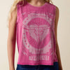 Ariat Womens Rock N Roll Tank Top Rose Sorbet - 10073546