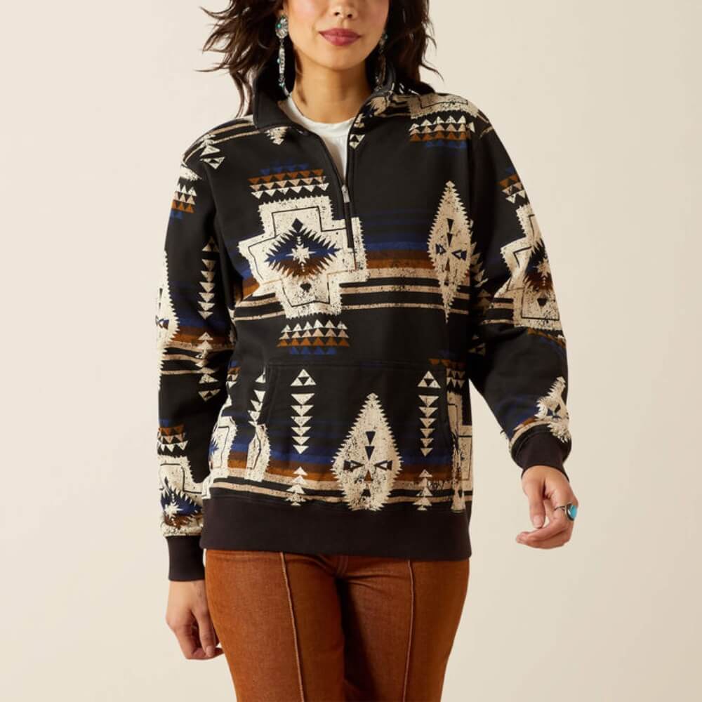 Ariat Womens Sienna 1/2 Zip Sweatshirt