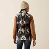 Ariat Womens Logo Softshell Print Vest