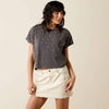 Ariat Womens Star Studded T-Shirt Carbon Copy - 10079642