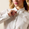 Ariat Womens Stella Western Snap Shirt Rope Stripe - 10071063