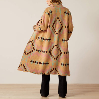 Ariat Womens Sunset Chic Blanket Coat