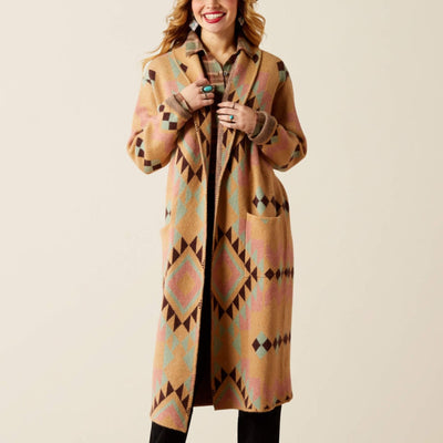 Ariat Womens Sunset Chic Blanket Coat