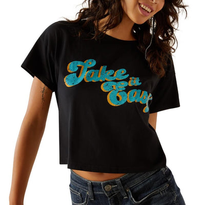 Ariat Womens Take It Easy T-Shirt Black